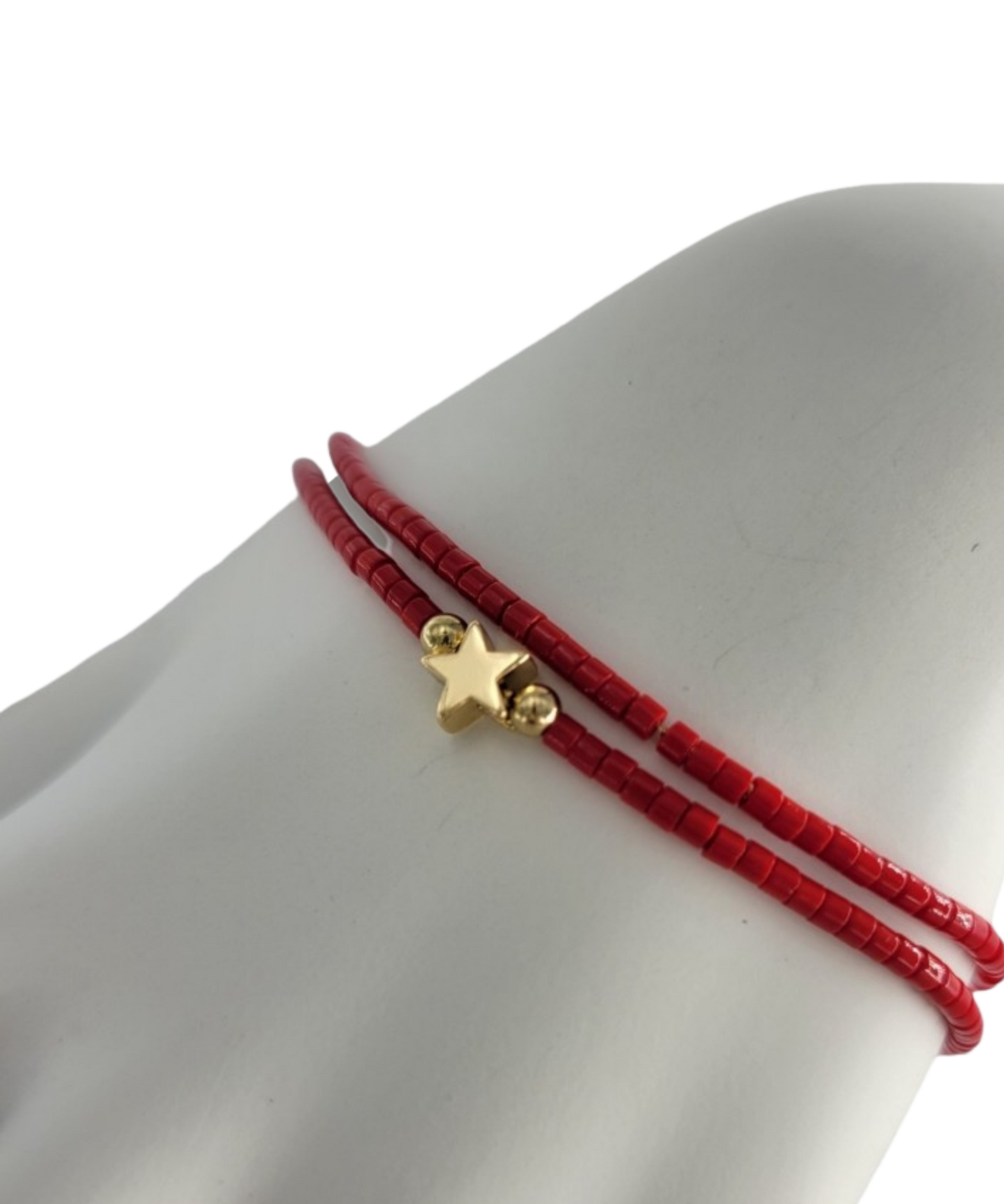 Floating Stars 14k Gold Bracelet