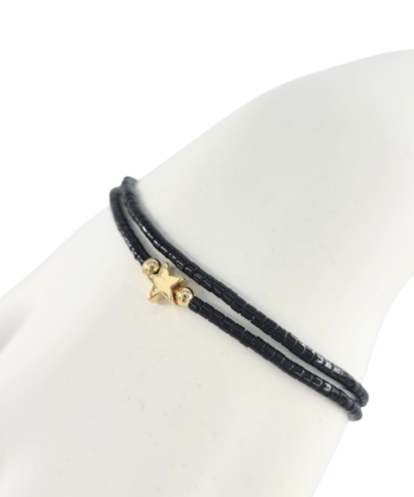 Floating Stars 14k Gold Bracelet