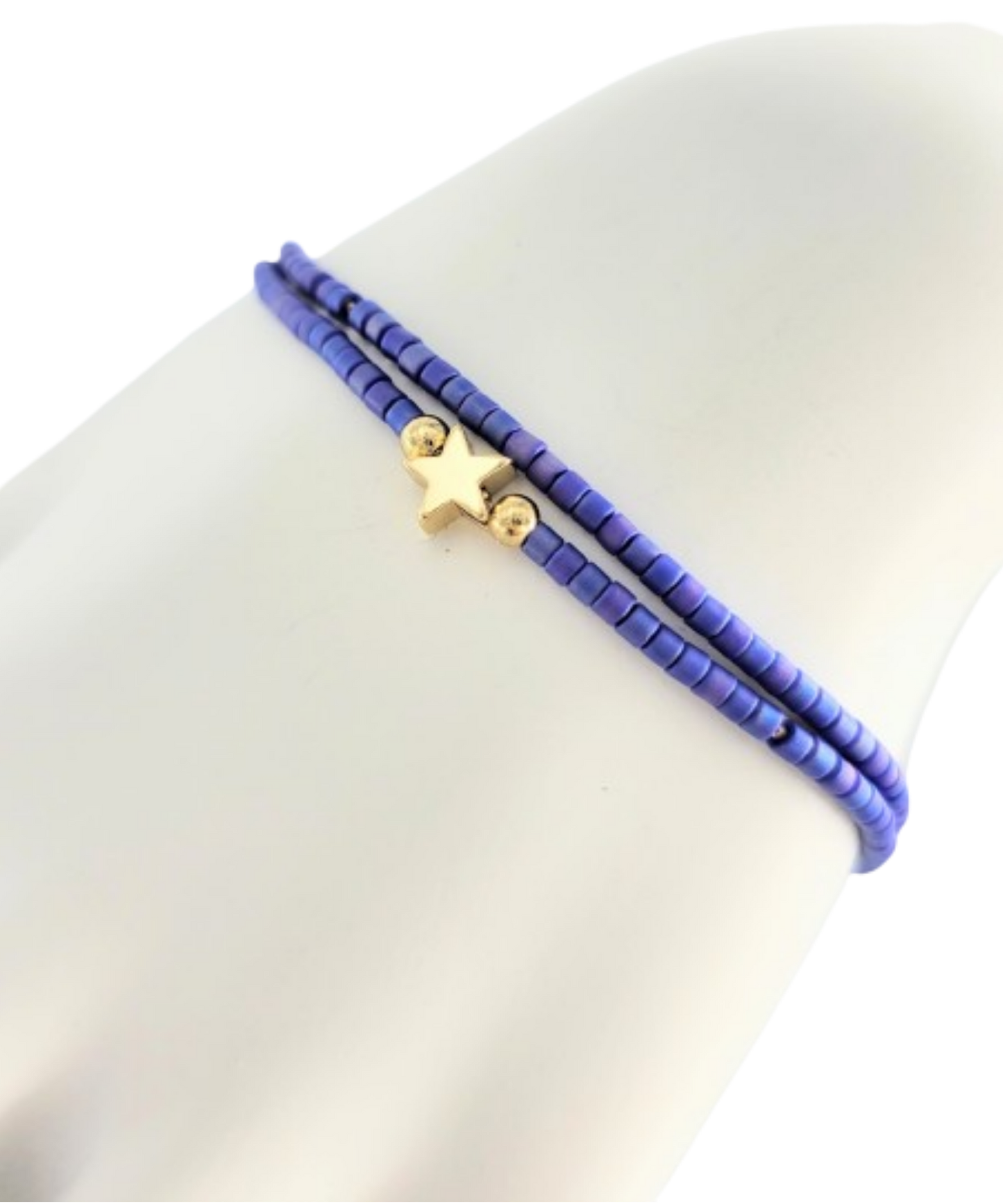 Floating Stars 14k Gold Bracelet