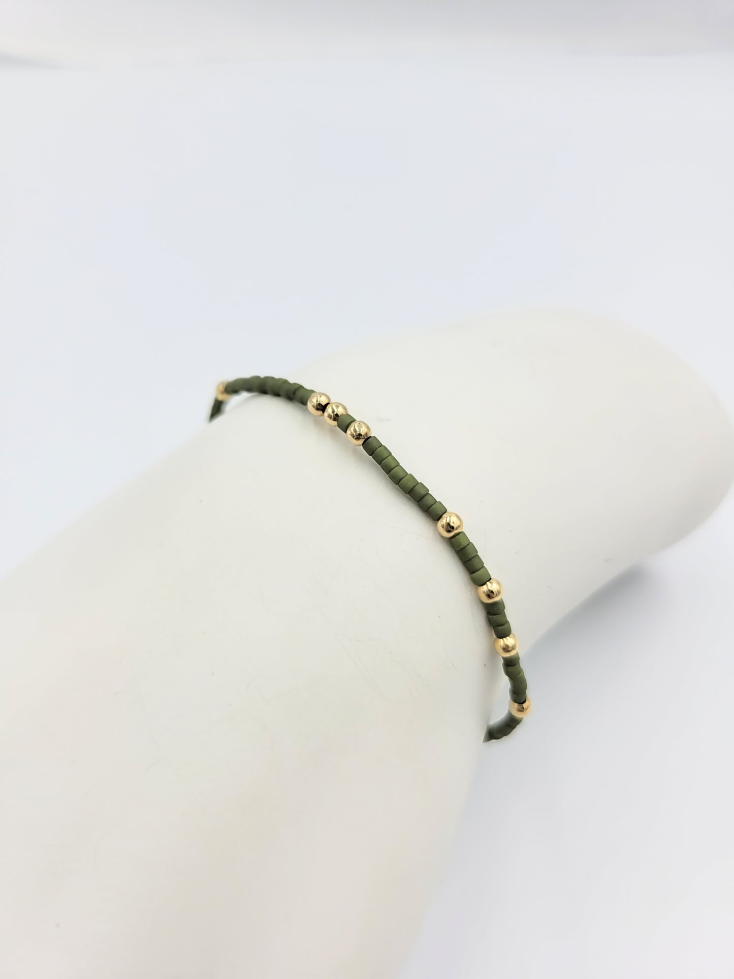 Tiny Bracelets with 14K GF Beads