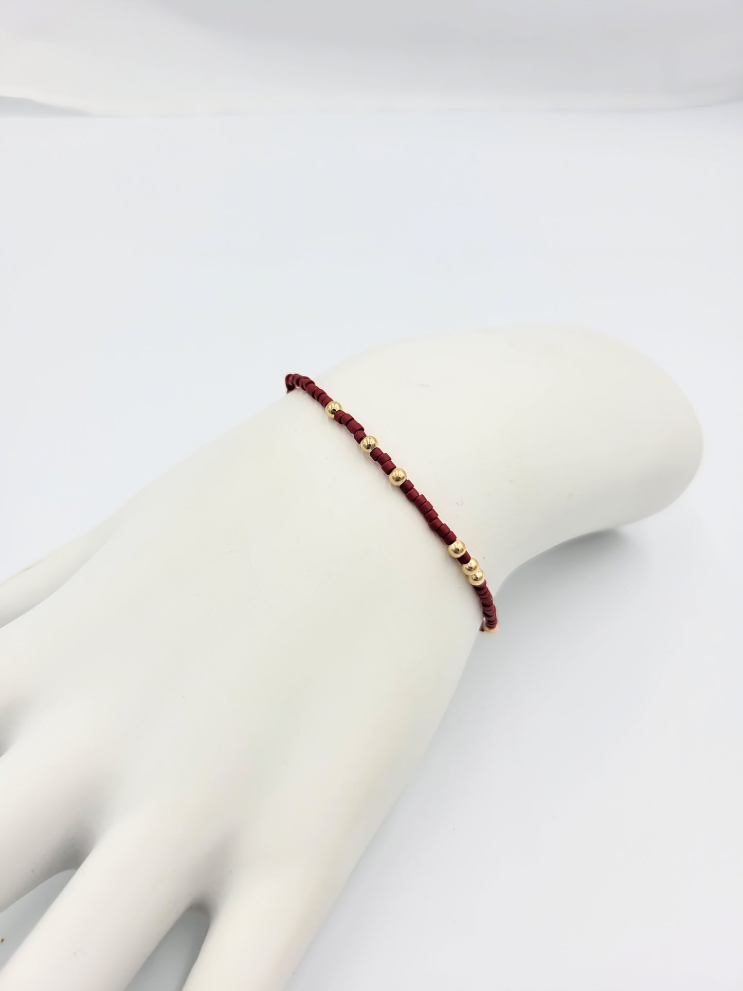 Tiny Bracelets with 14K GF Beads