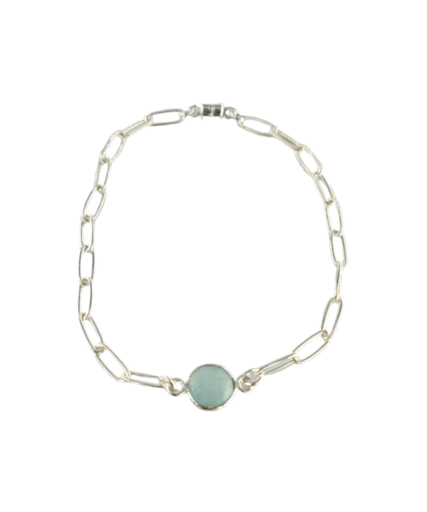 Sterling Silver Chalcedony Gemstone