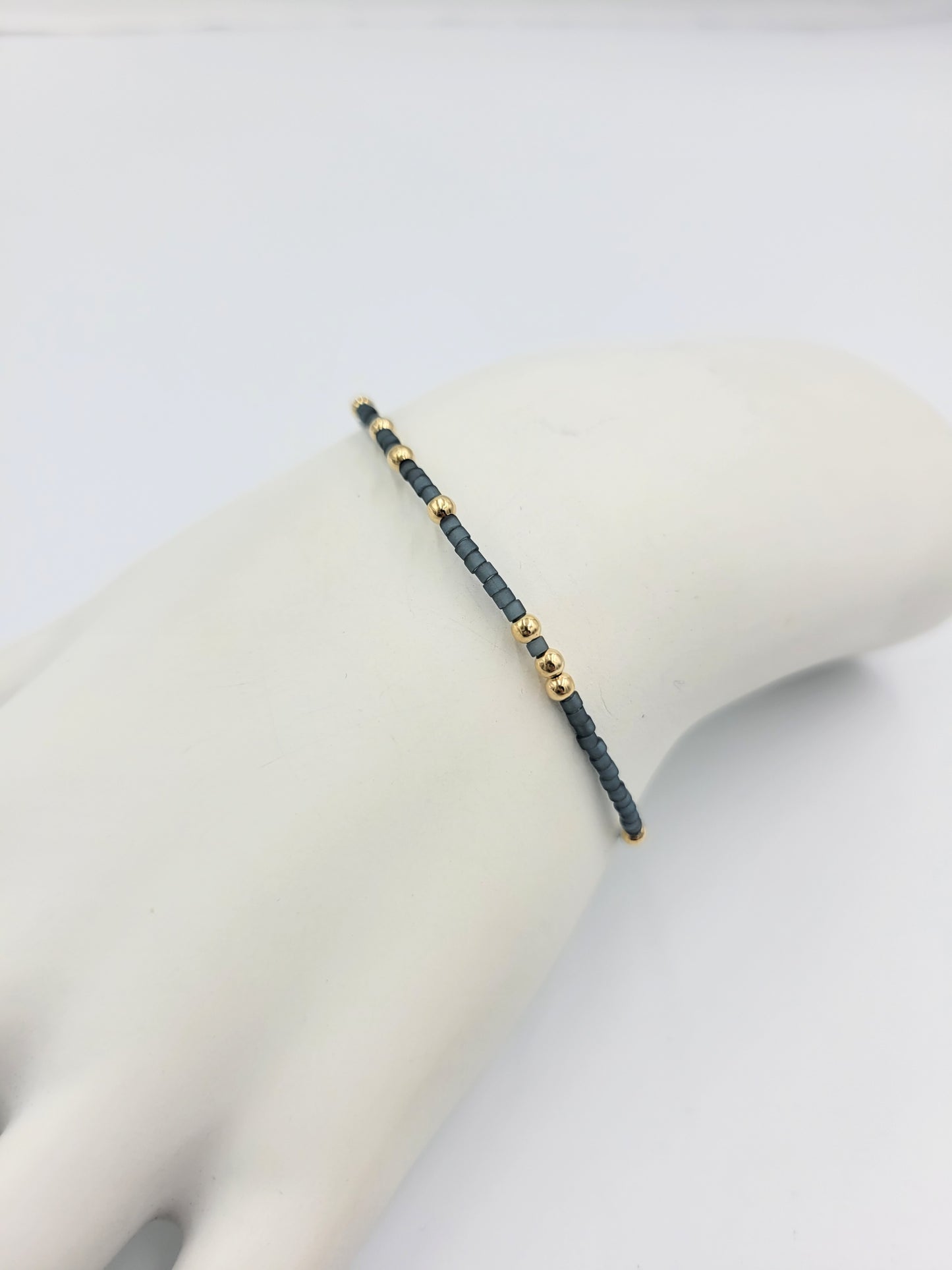 Tiny Bracelets with 14K GF Beads