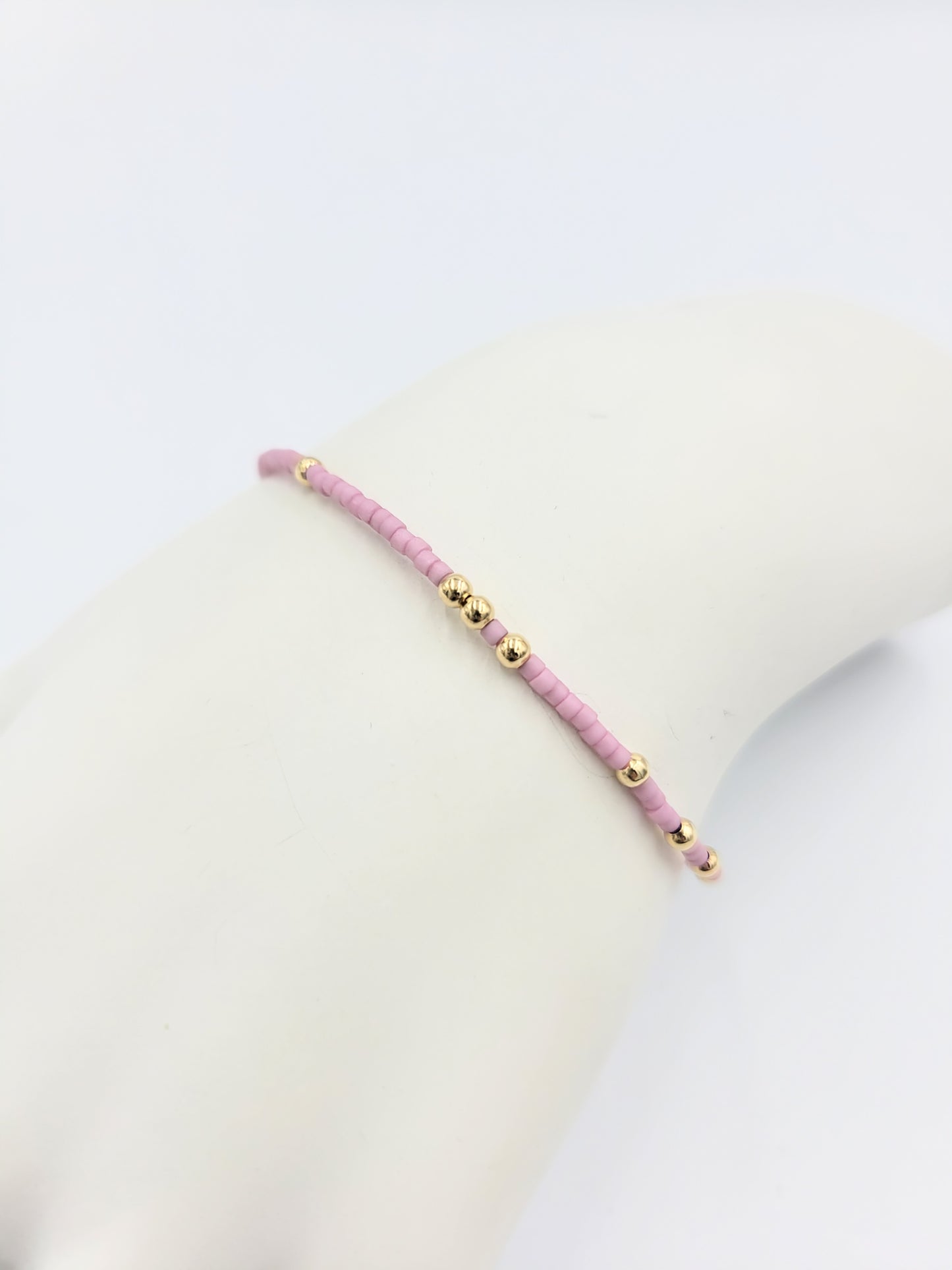 Tiny Bracelets with 14K GF Beads