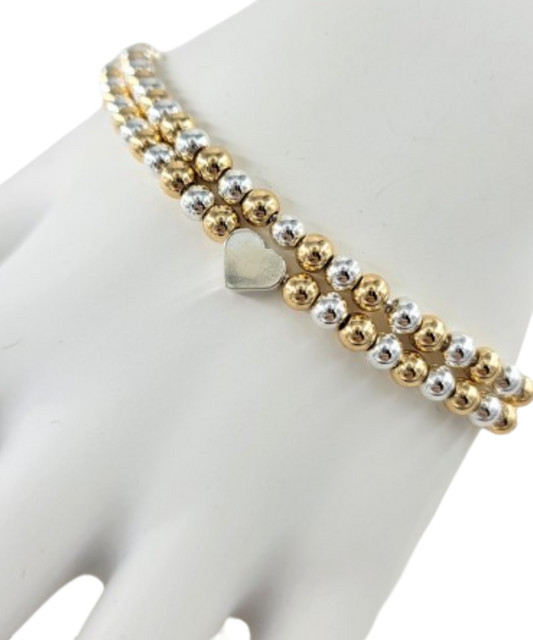 Double Strand Layering Bracelet