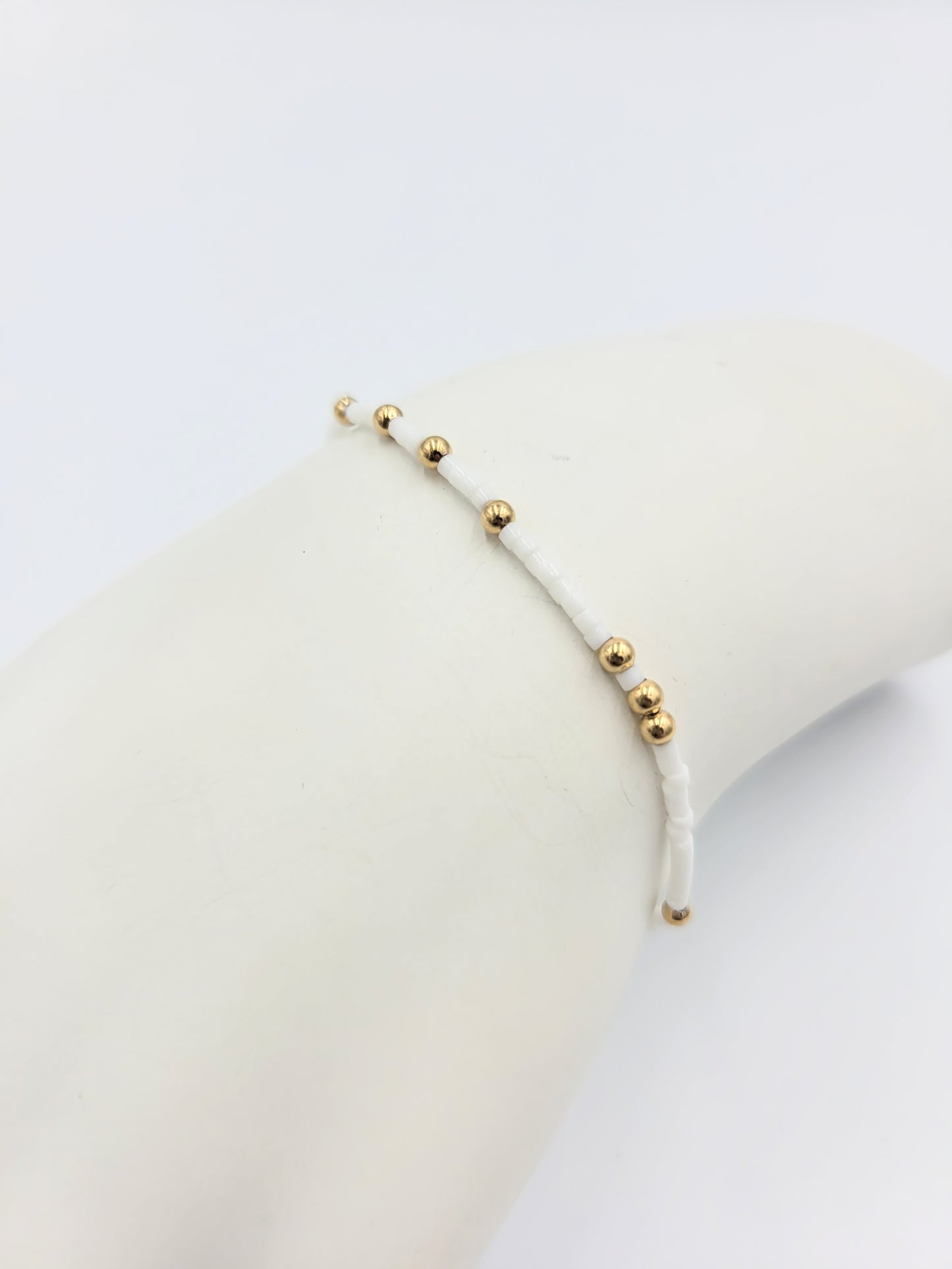 Tiny Bracelets with 14K GF Beads