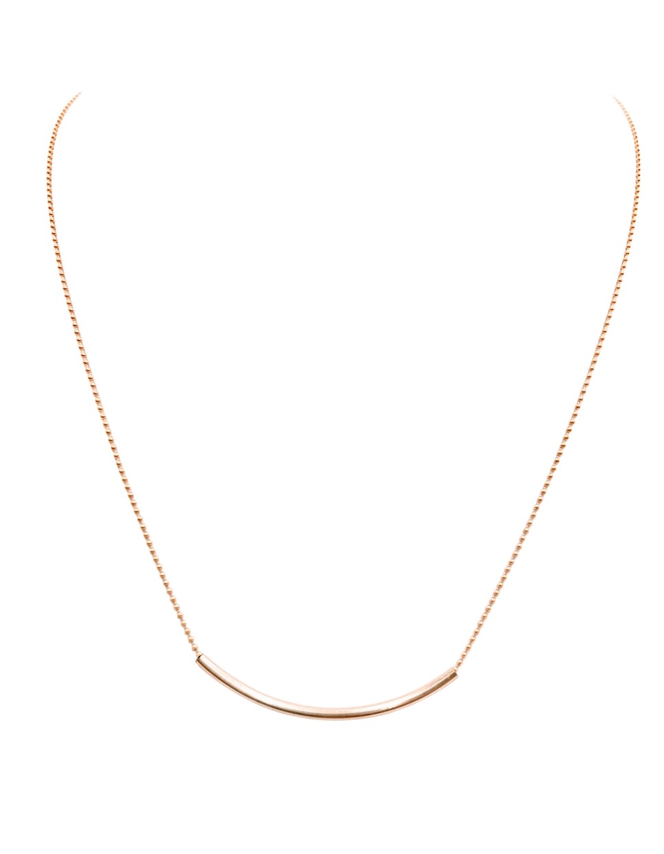 14kGold Filled & Sterling Silver Bar Necklace