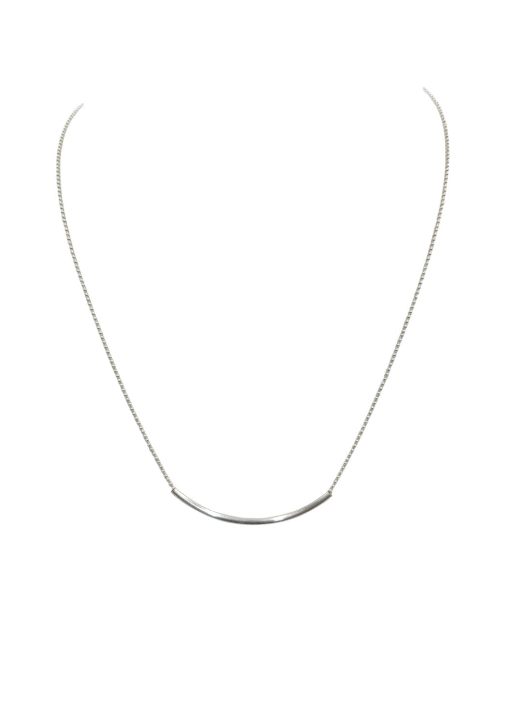 14kGold Filled & Sterling Silver Bar Necklace