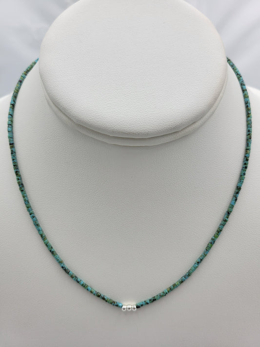 Beaded Chokers with Silver