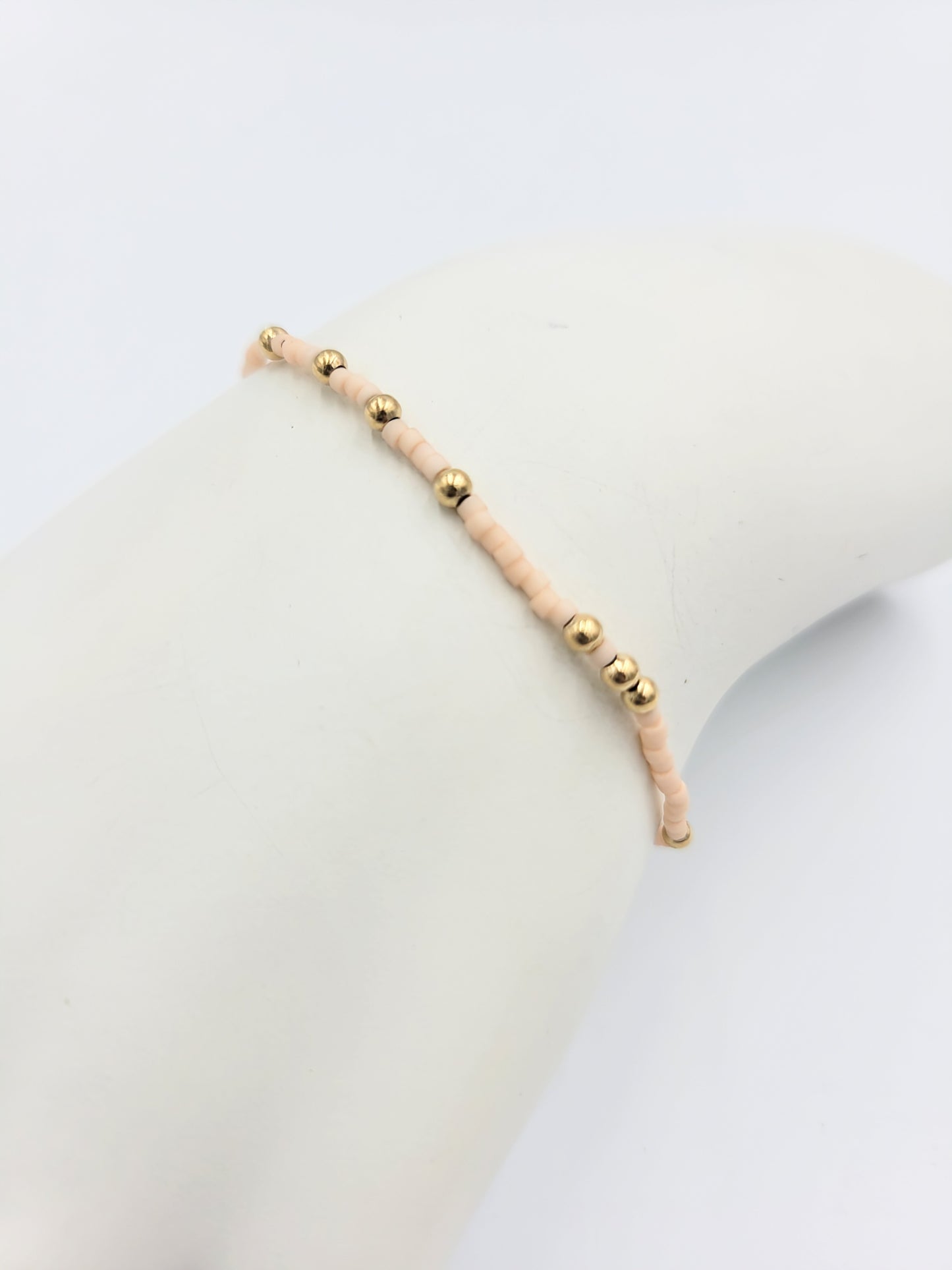 Tiny Bracelets with 14K GF Beads